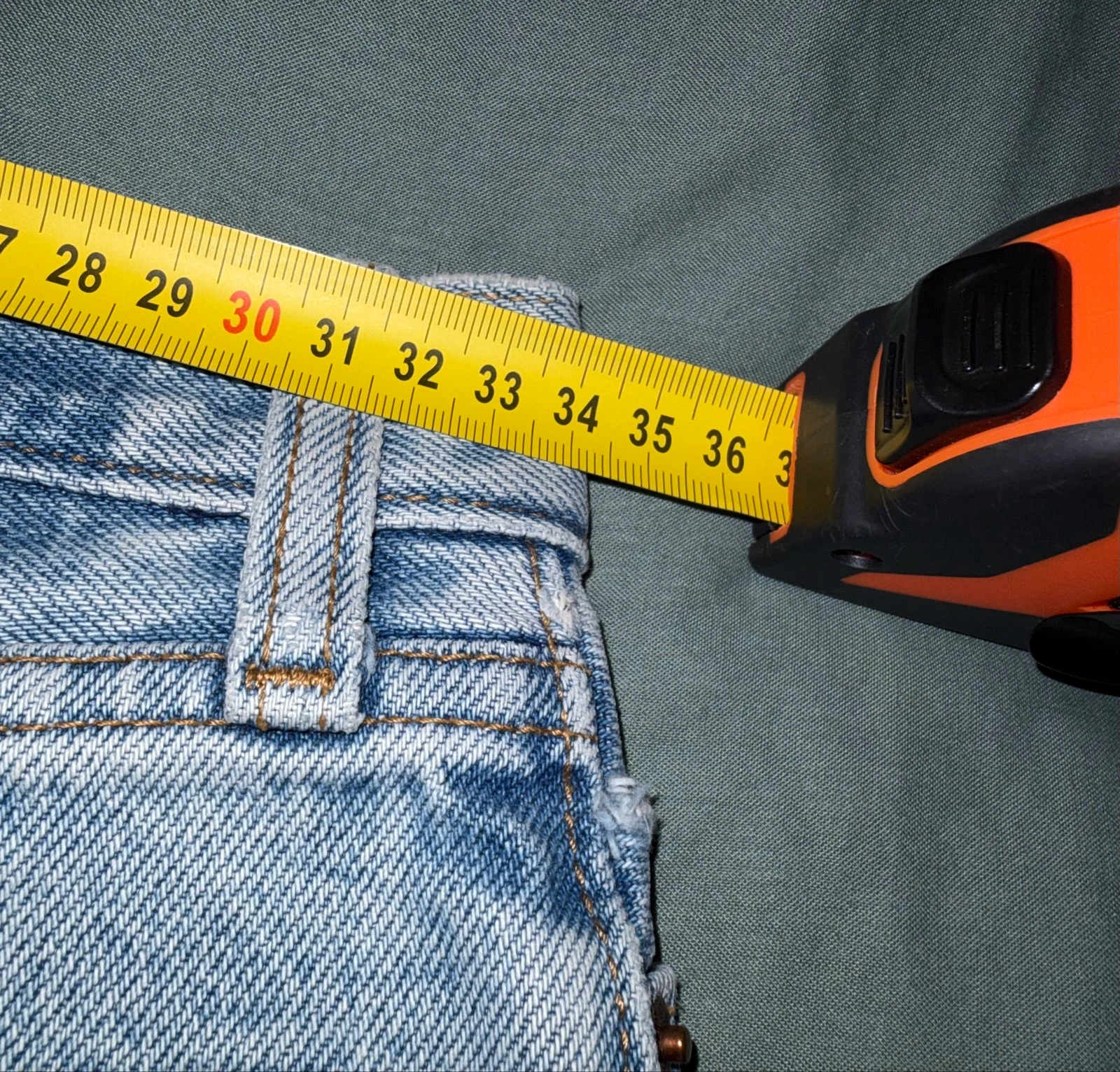 Titel: Set van 2 jeanshorts Zara & Abercrombie – Maat 34/36 – Zeer goede staat – photo 7